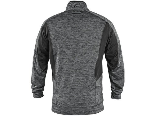 Mikina CXS LEONIS, pánska, šedo - čierna, veľ. 4XL