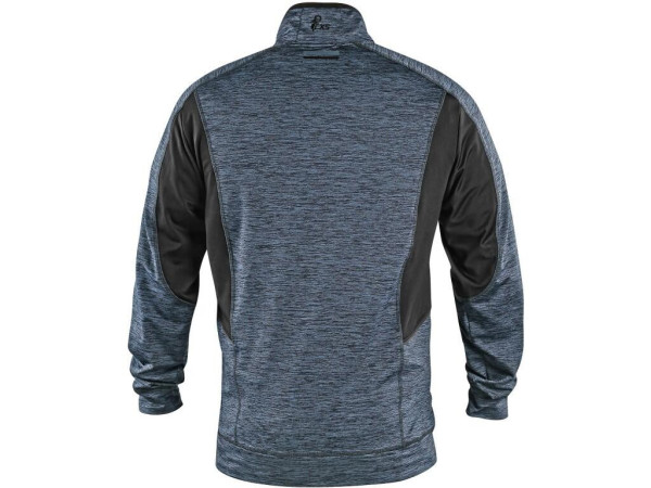 Mikina CXS LEONIS, pánska, modro - čierna, veľ. 3XL