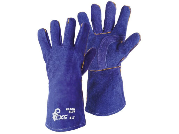 Rukavice CXS PATON BLUE, zváracia, veľ. 11