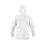 Mikina CXS HARRISON, pánska, biela, veľ. 2XL