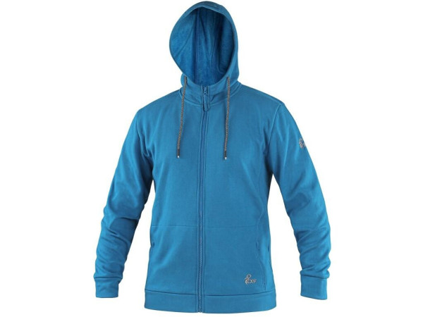 Mikina CXS HARRISON, pánska, stredne modrá, veľ. 3XL