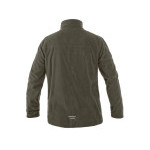 Mikina CXS GRANBY, pánska, fleece, khaki, veľ. 3XL