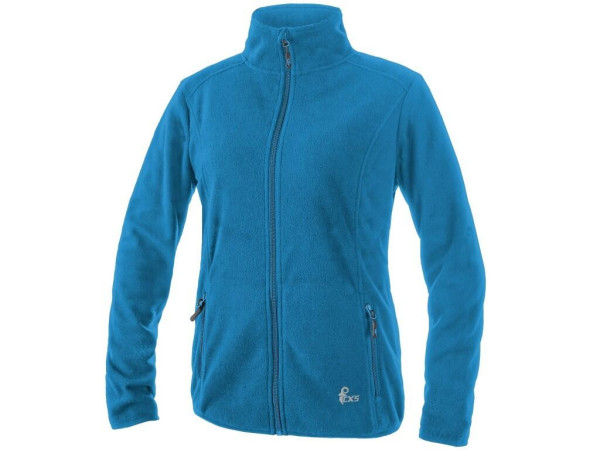 Mikina CXS GRANBY LADY, dámska, azúrovo modrá, veľ. 3XL