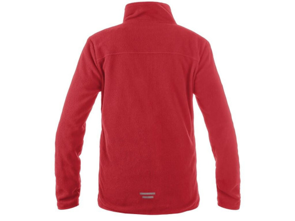 Mikina CXS GRANBY CHILD, detská, fleece, červená