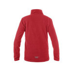 Mikina CXS GRANBY CHILD, detská, fleece, červená, veľ. 140