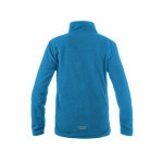 Mikina CXS GRANBY CHILD, detská, fleece, azúrovo modrá, veľ. 130