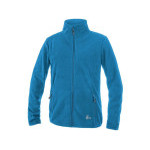 Mikina CXS GRANBY CHILD, detská, fleece, azúrovo modrá, veľ. 140