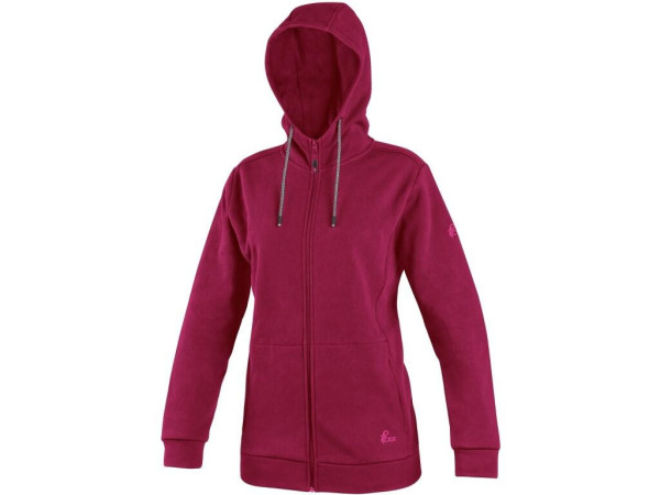 Mikina CXS HARRIET, dámska, vínová, veľ. 2XL