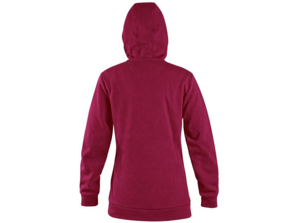 Mikina CXS HARRIET, dámska, vínová, veľ. 3XL