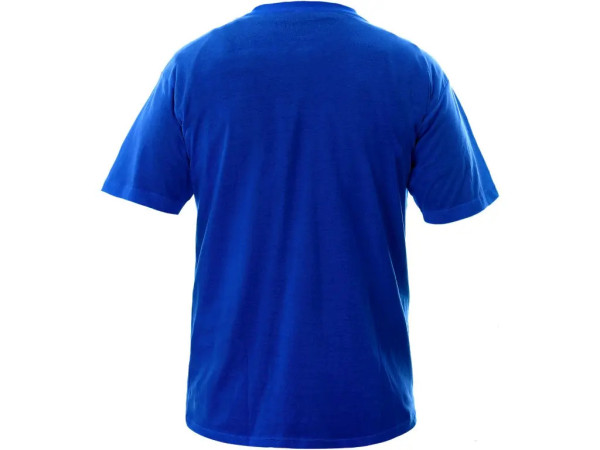 Tričko CXS DANIEL, krátky rukáv, stredne modré, vel. 2XL