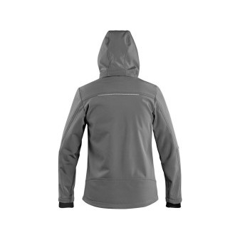 Bunda CXS STRETCH, dámska, softshell, šedá