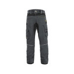 Nohavice CXS STRETCH, 170-176cm, pánske, tmavo šedo-čierne, veľ. 64