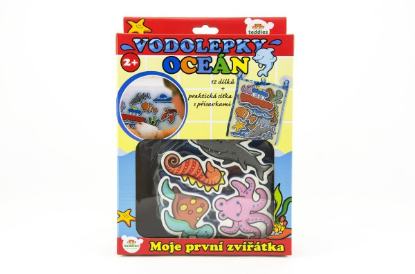 Vodolepky Moje prvé zvieratká oceán penová sada so sieťkou 19x27x5cm MPZ