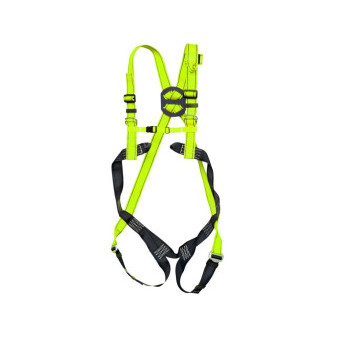 Bezpečnostný postroj P-30, čierno-žltý (Hi-vis), veľ. M-XL