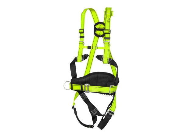 Bezpečnostný postroj P-50, čierno-žltý (Hi-vis), veľ. 2XL