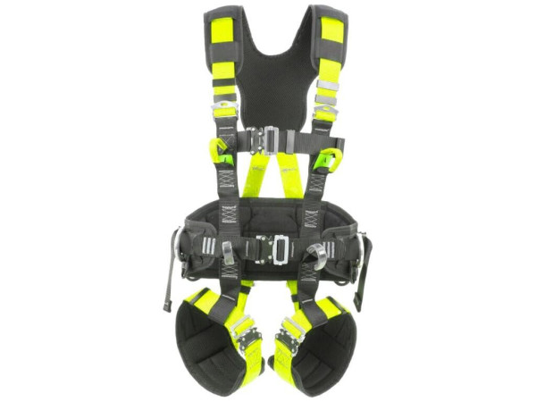 Bezpečnostný postroj P-81mX1 PRO, čierno-žltý (Hi-vis), veľ. XL