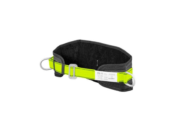 Polohovací pás PB-10 čierno-žltý (Hi-vis), bez lana, veľ. M-XL