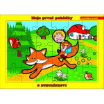 Puzzle deskové O Budulínkovi 26x17cm 24 dílků Moje první pohádky