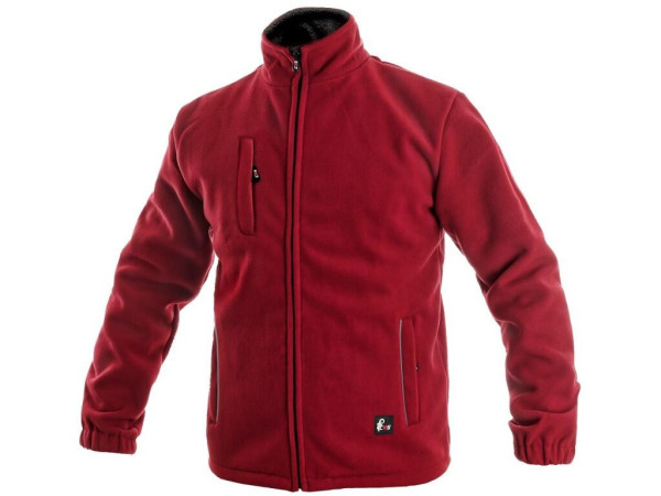 Bunda CXS OTAWA, pánska, červená, veľ. 3XL