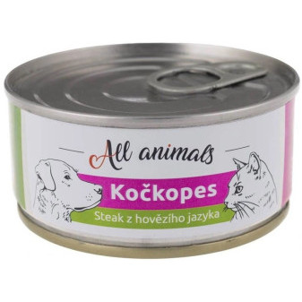 Mačkopes STEAK z hovädzieho jazyka 100g
