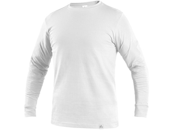 Tričko CXS PETR, dlhý rukáv, biele, veľ. 2XL