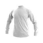 Tričko CXS PETR, dlhý rukáv, biele, veľ. 2XL