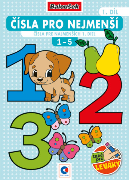 Omaľovánka - A5 - Čísla pre najmenších, 1. diel