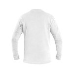 Tričko CXS PETR, dlhý rukáv, biele, veľ. 3XL