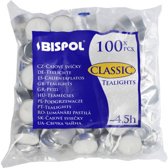 Čajová sviečka 100 ks classic p15-100