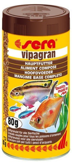 Sera základné krmivo pre okrasné ryby Vipagran 250ml Nature