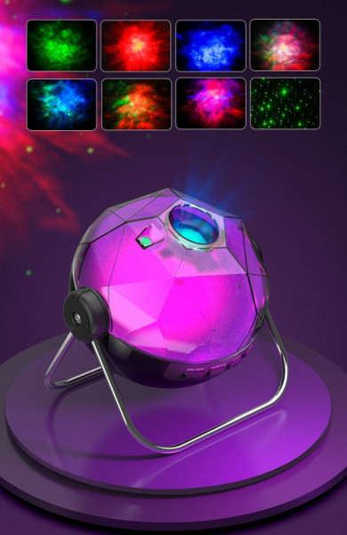 Aga Hviezdny projektor Galaxia s diaľkovým ovládaním