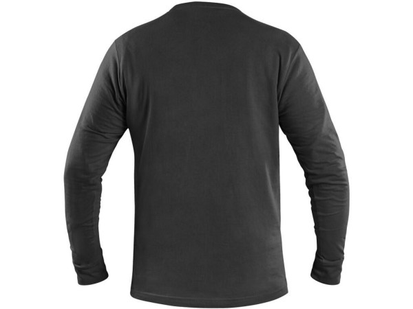 Tričko CXS PETR, dlhý rukáv, čierne, veľ. 2XL
