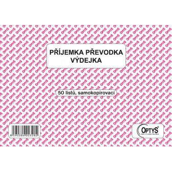 OP 1328 Príjemka prevodka výdajka samoprepisovacia A5 50 listov