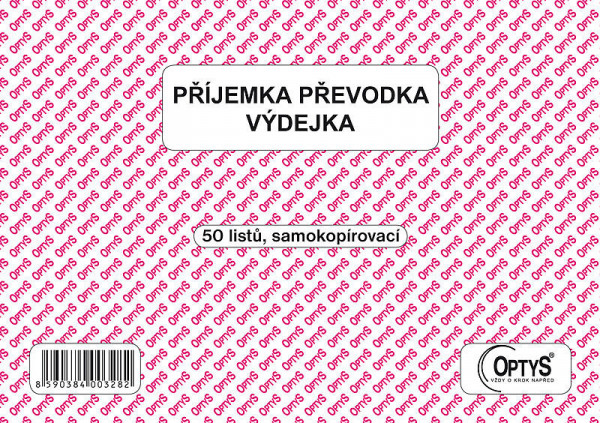 OP 1328 Príjemka prevodka výdajka samoprepisovacia A5 50 listov