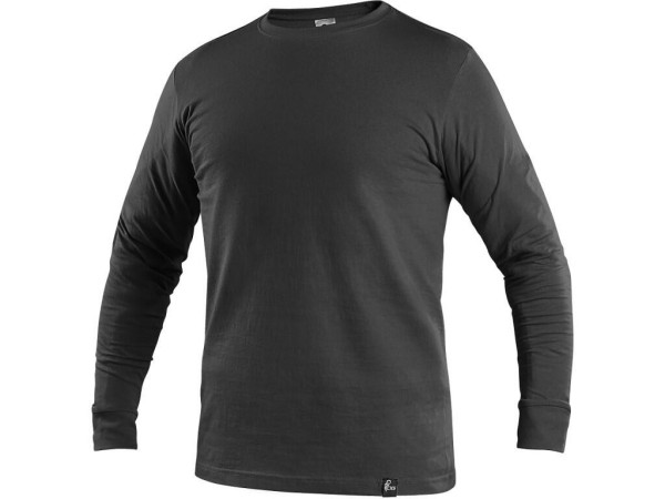 Tričko CXS PETR, dlhý rukáv, čierne, veľ. 3XL