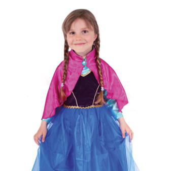 Detský kostým princezná zimné kráľovstvo Anička DELUXE (S)