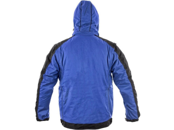 Bunda CXS IRVINE, zimná, pánska, modro-čierna, veľ. XL