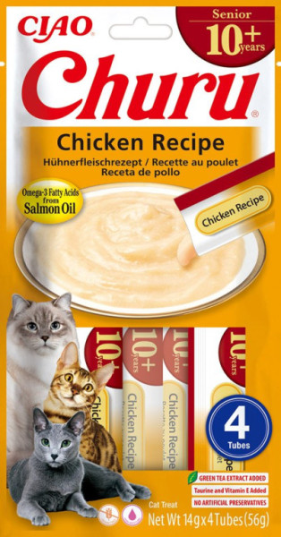 Cat Chure Senior Chicken Recipe 4x14g