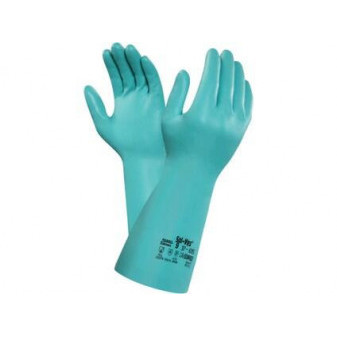 Chemické rukavice ANSELL SOL-VEX 37-695, máčané vo nitrile