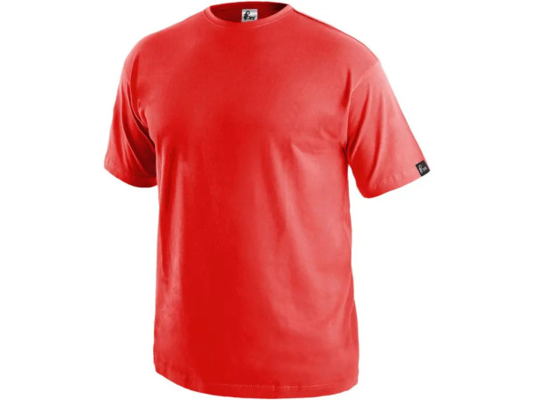 Tričko CXS DANIEL, krátky rukáv, červené, veľ. XL