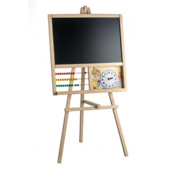 Tabuľa stojanová s počítadlom drevo 45x89cm v sáčku