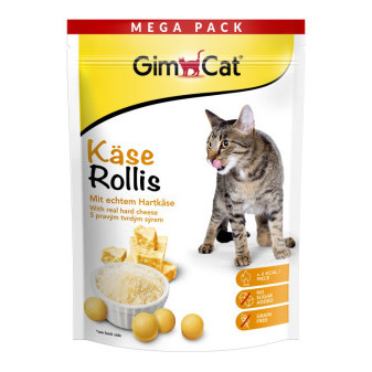 Syrové guličky Käse-Rollis sú lahodnou maškrtou pre vašu mačku.