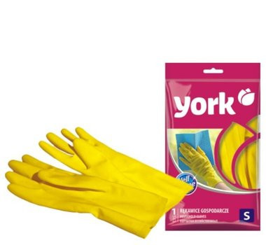 Gumové rukavice, veľ. S, YORK, 9203