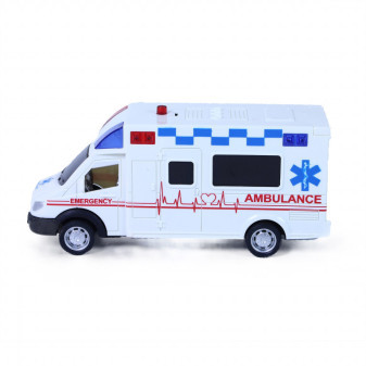 Auto ambulancia so zvukom a svetlom
