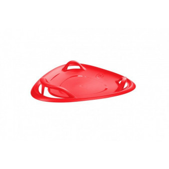 Snežný tanier Meteor červený plast priemer 60cm