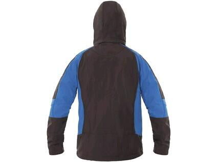 Bunda CXS SACRAMENTO, softshell, pánska, šedo-modrá