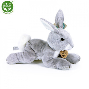 Plyšový králik ležiaci 18 cm ECO-FRIENDLY
