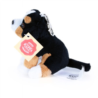 Plyšová kľúčenka / prívesok pes bernský salašnícky sediaci 9 cm ECO-FRIENDLY