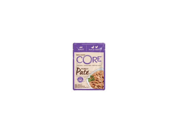 Kapsička Wellness Core Cat Paté kura a kačica 85g
