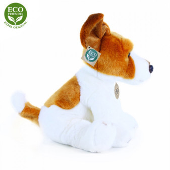 Plyšový pes jack russell teriér sediaci 30 cm ECO-FRIENDLY